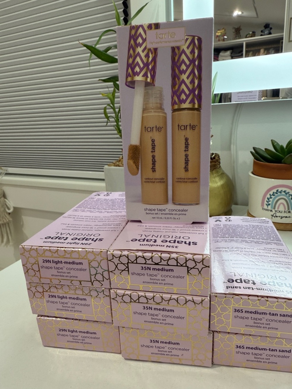 Tarte shape tape concealers